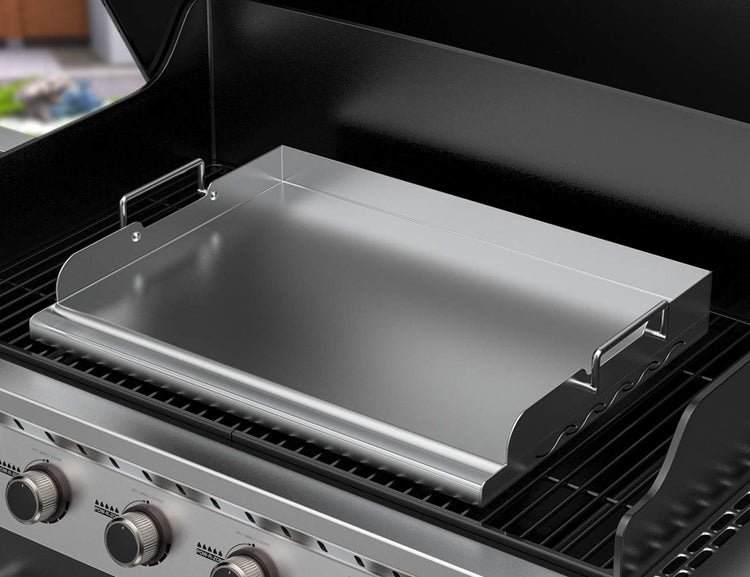 Stainless Steel Griddle Flat Top Plate 17" x 13"