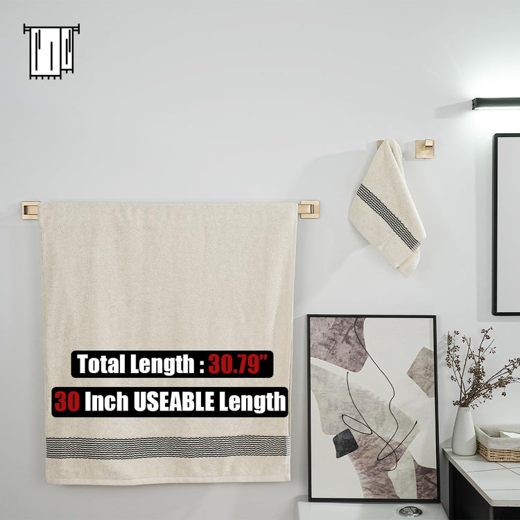 Champagne Bronze Bath Towel Bar