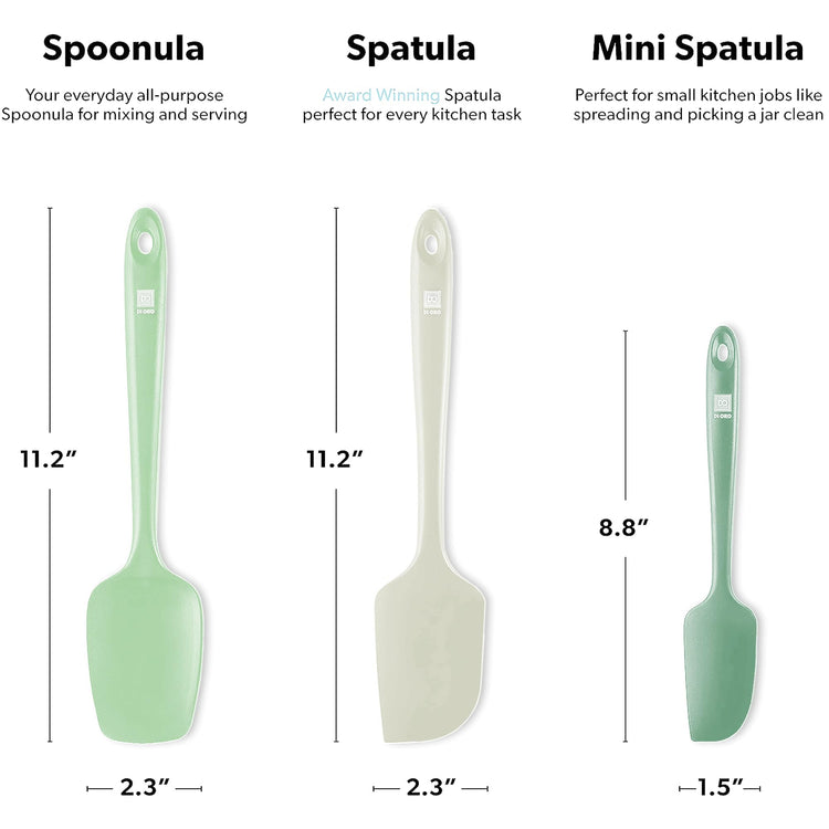 DI ORO Silicone Spatula Set (3 Count)