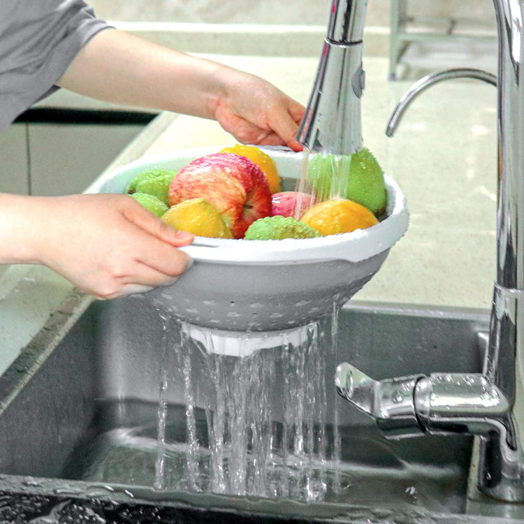 Collapsible Colander and Strainer (3 Count)