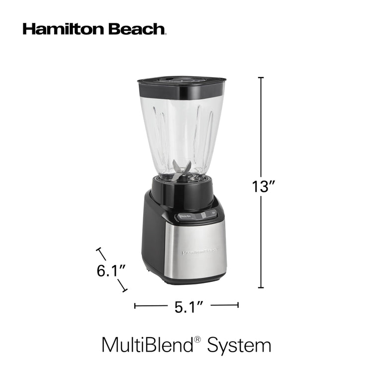 MultiBlend Blender for Smoothies with BPA Free 32 oz. Jar