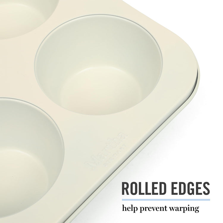 Gallen 6 Cup Nonstick Carbon Steel Muffin and Cupcake Pan
