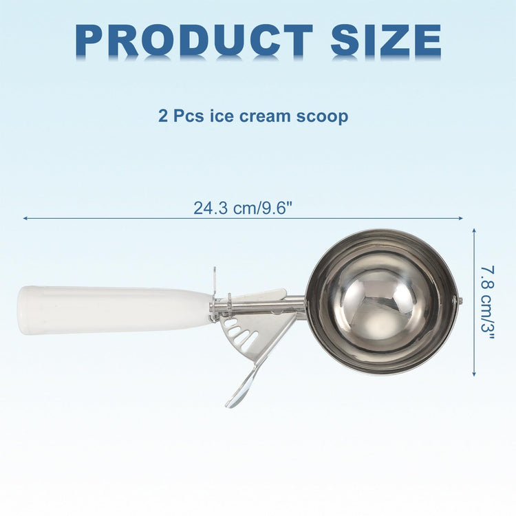 2 Pcs Cookie Scoops