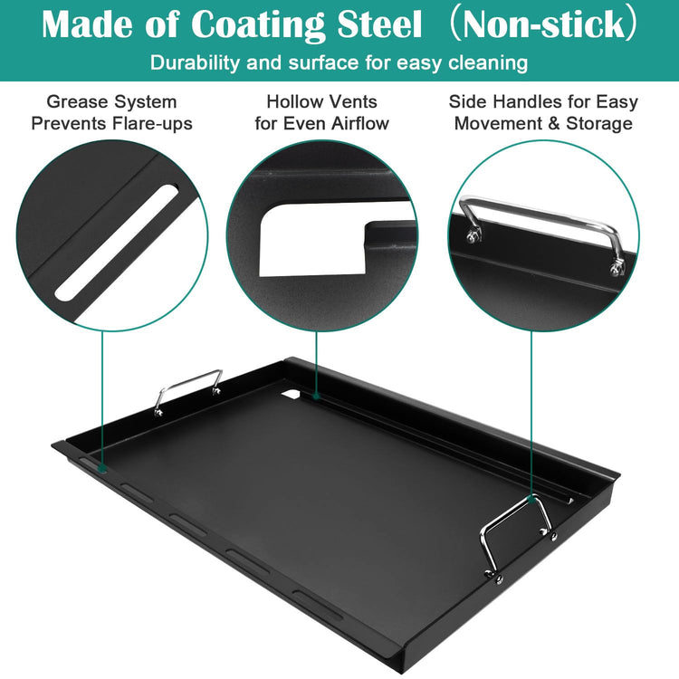 Full Size Griddle for Weber Summit 400 Series Grills