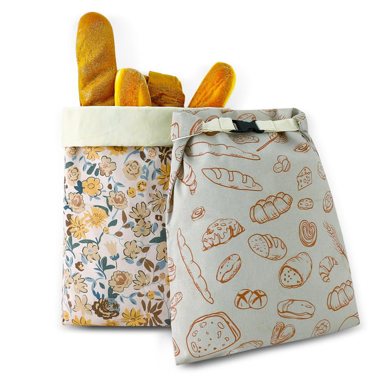 Beeswax Bread Bags for Homemade bread (2 Count)