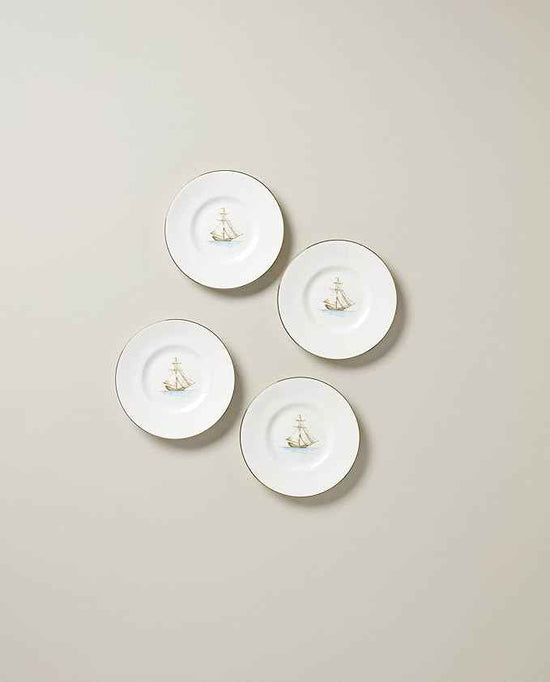 Lenox 897266 British Colonial Tradewind Dessert Plates, Set of 4