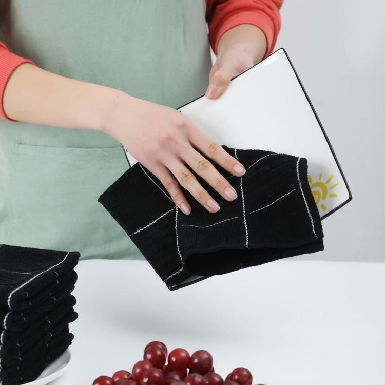 Dish Cloths for Kitchen Washing Dishes (8 Count)