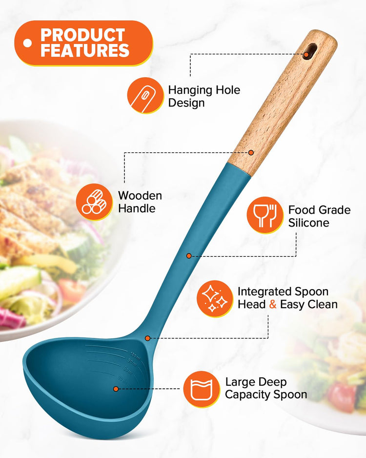 Kitchen Pasta Fork and Ladle Set (2 Count)