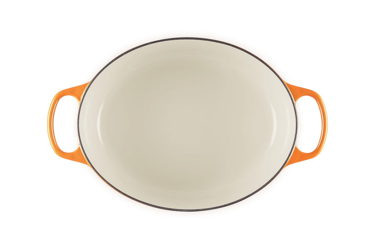 Enameled Cast Iron Oval Dutch Oven