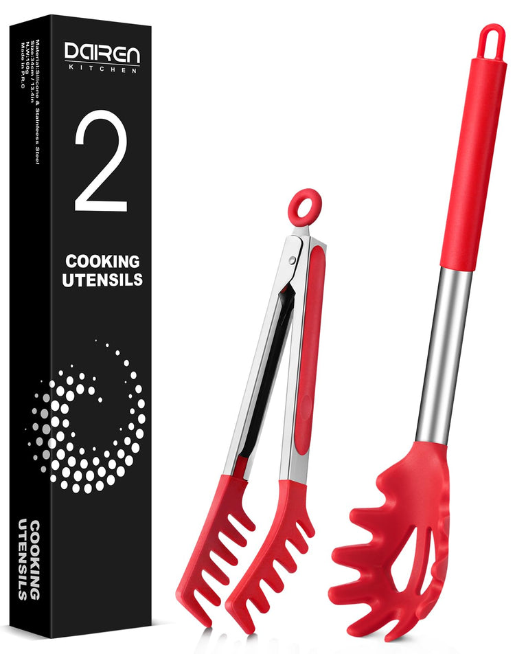 Spaghetti Spoon and Pasta Tong