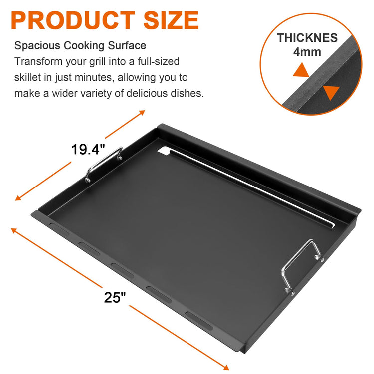 Full Size Griddle Insert for Weber Genesis 300 Series E