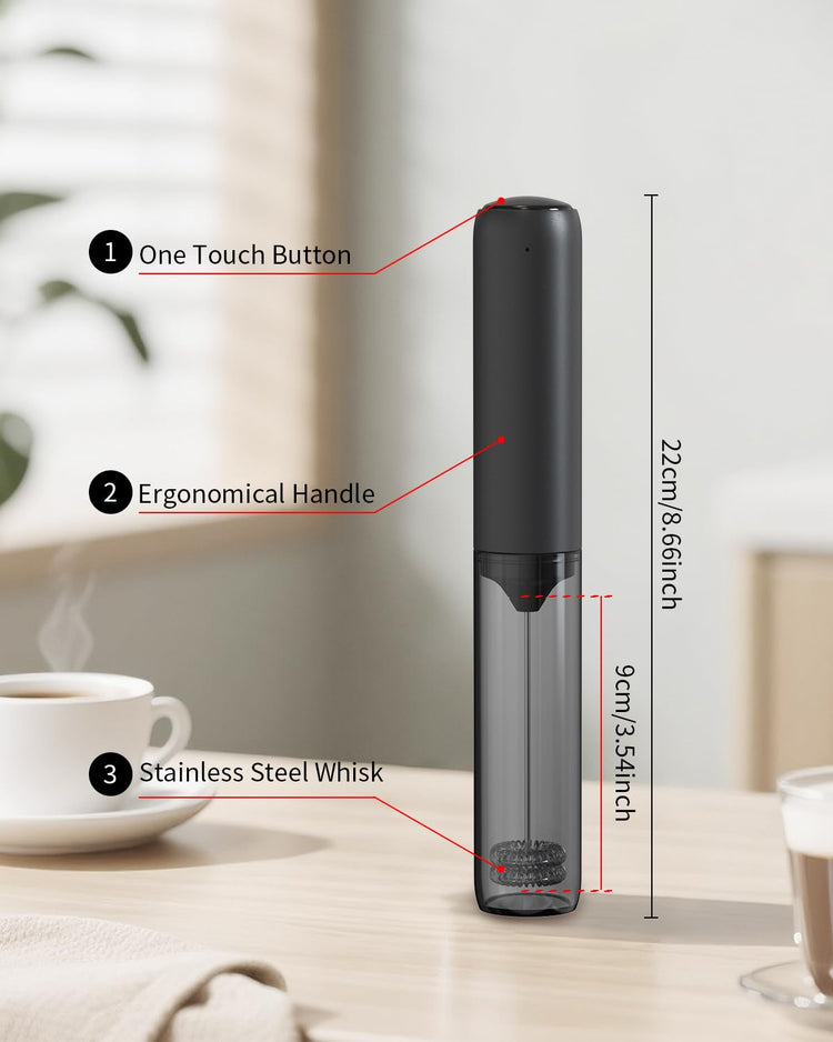 Rechargeable Milk Frother Handheld