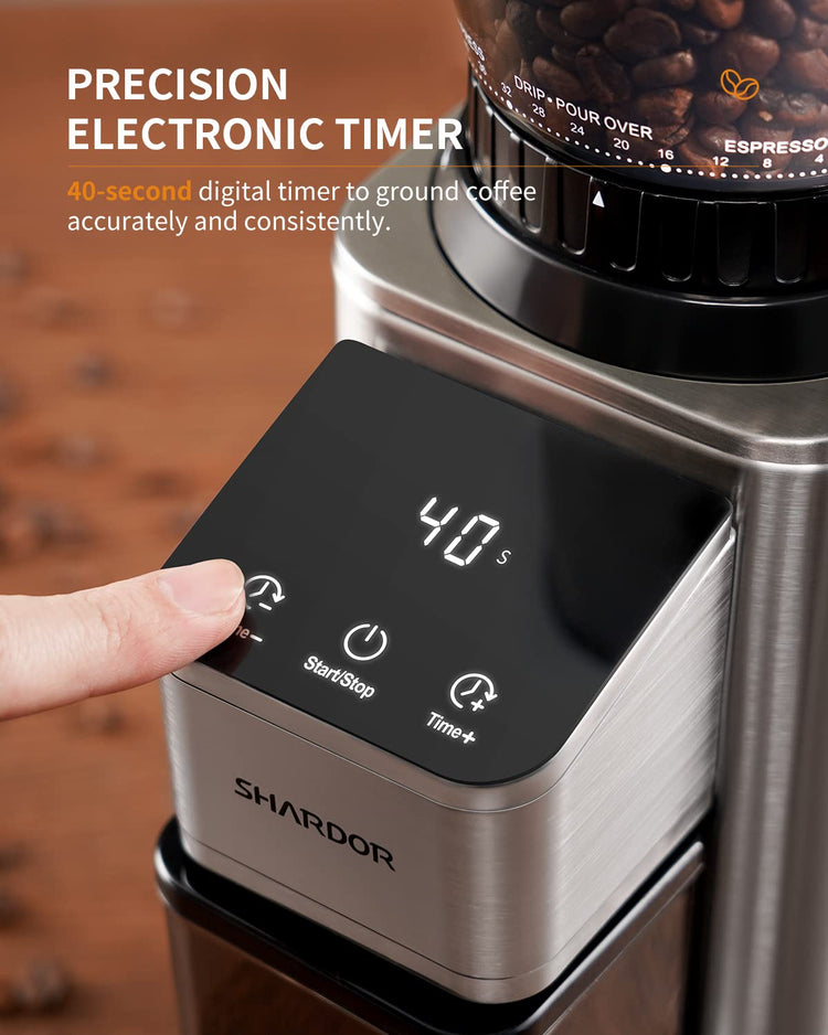 Professional Conical Burr Coffee Grinder
