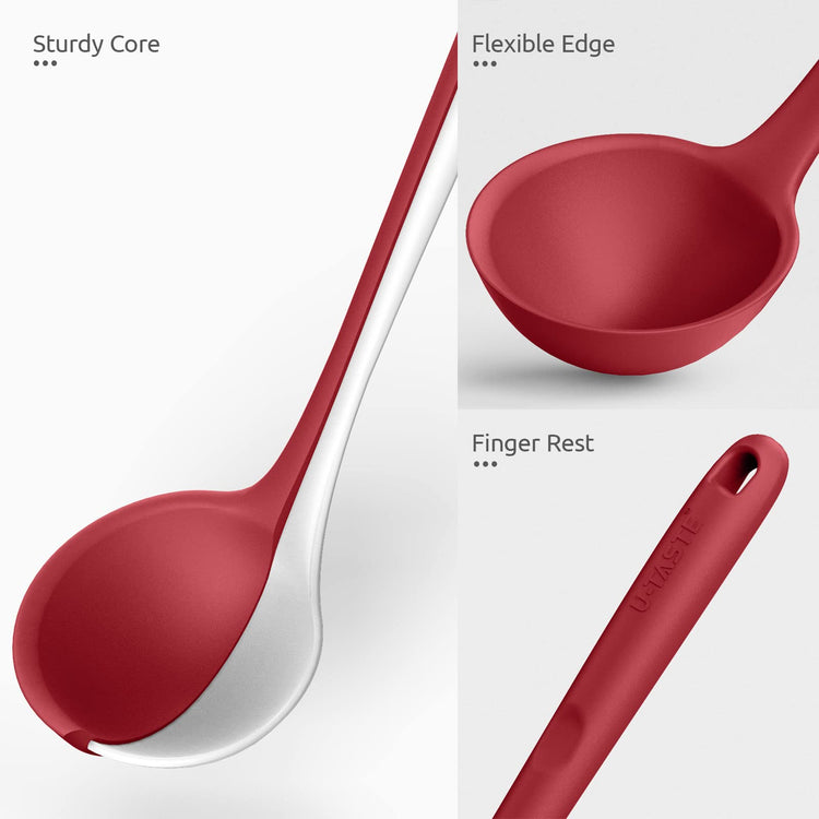 13 inch Silicone Soup Ladle