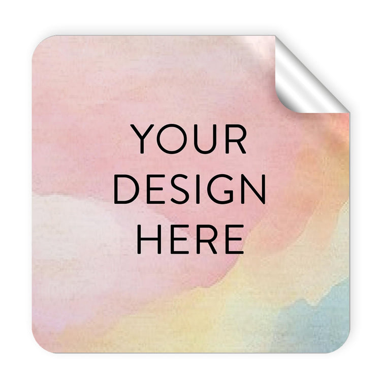 100 Custom Vinyl Stickers (100 Count)