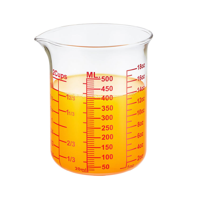 High Borosilicate Glass Measuring Cup