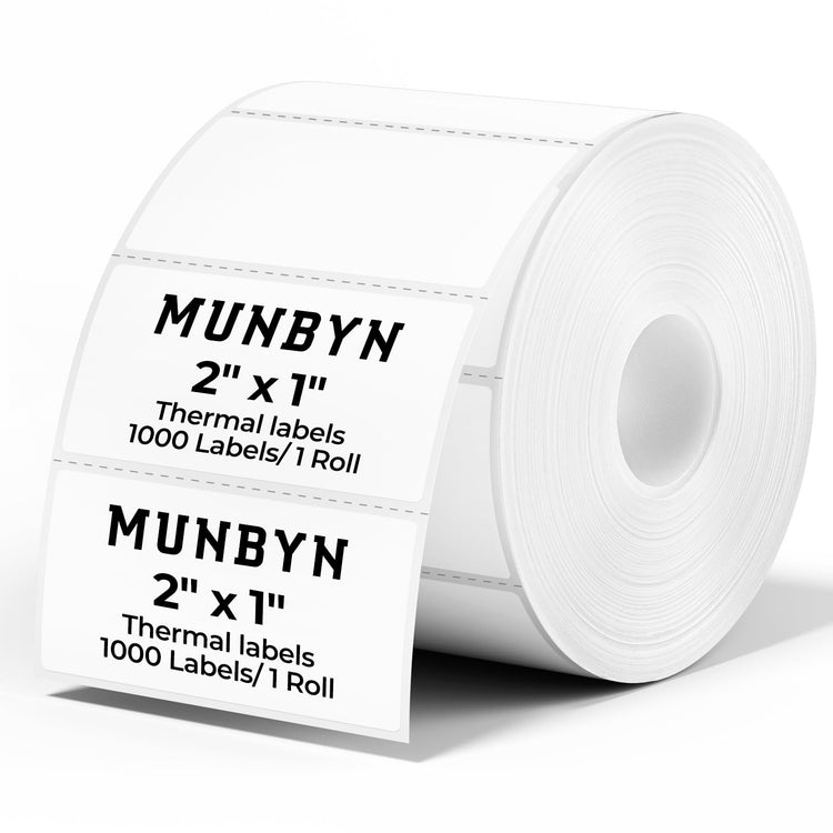 2x1 Thermal Labels (1000 Count)