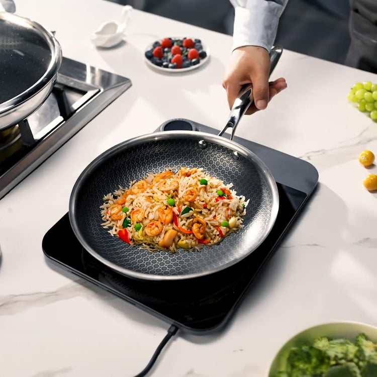 Frying Pans Set Hybrid Non Stick