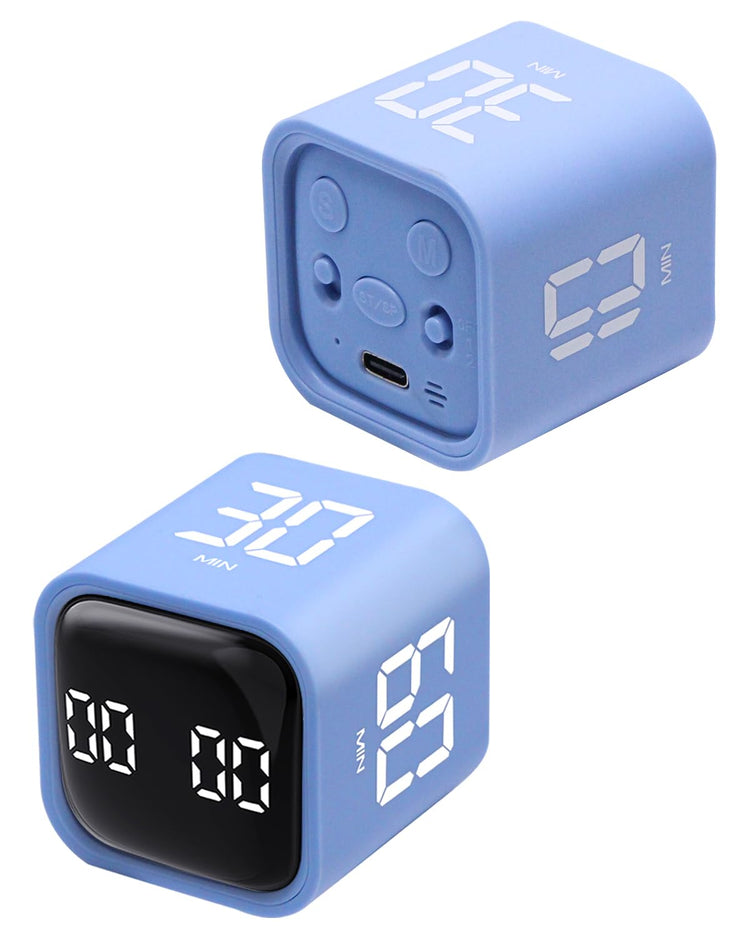 Productivity Timer Flip Gravity Sensor Cube Timer Countdown & Countup