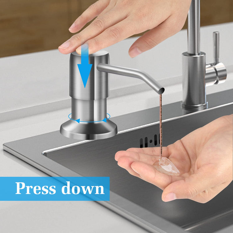 Soap Dispenser for Kitchen Sink and Extension Tube Kit