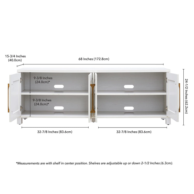 68" TV Stand for TVs up to 75"