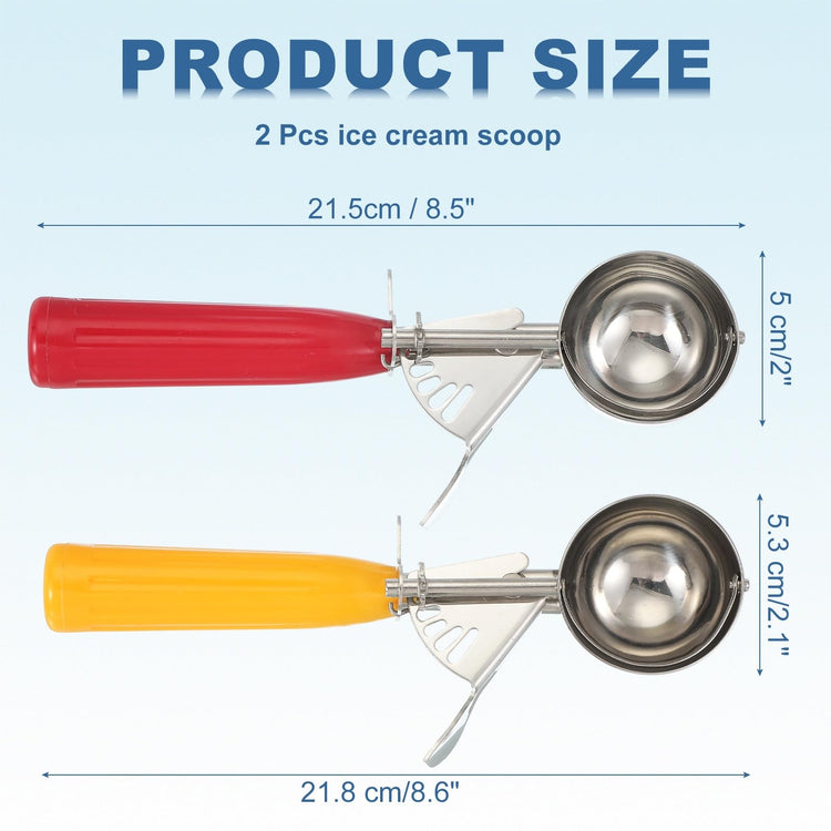2 Pcs Cookie Scoops
