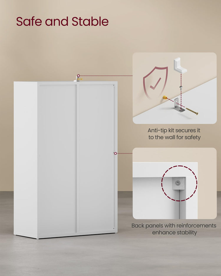 Bookcase Cube Shelf with 5 Compartments