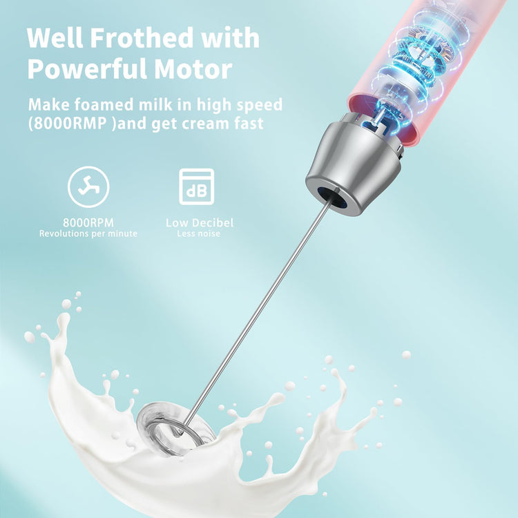 LunaFro Rechargeable Milk Frother