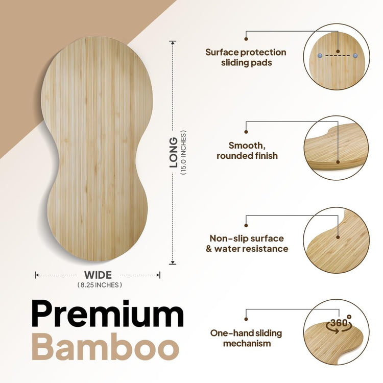 Bamboo Mixer Slider