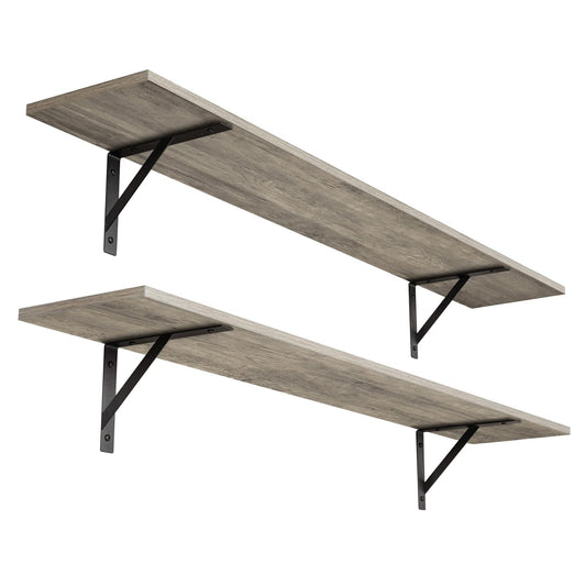 Long Wall Shelves (2 Count)