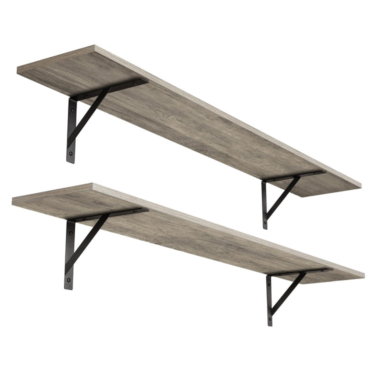 Long Wall Shelves (2 Count)