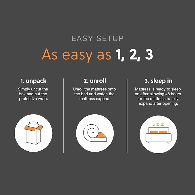 Signature Design by Ashley Queen Size Chime 8 Inch Medium Firm Gel Memory Foam Mattress with Green Tea & Charcoal Extract, Fiberglass Free, Mattress In A Box