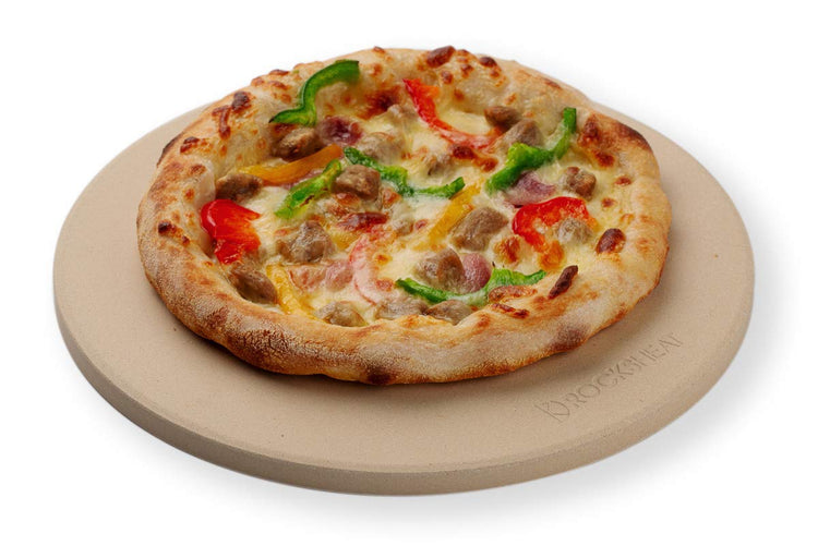 K ROCKSHEAT 10.25 Inch Pizza Stone for Grill