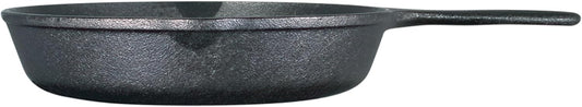 Lodge 9 Inch Cast Iron Pre-Seasoned Skillet – Signature Teardrop Handle - Use in the Oven, on the Stove, on the Grill, or Over a Campfire, Black - Nestoria