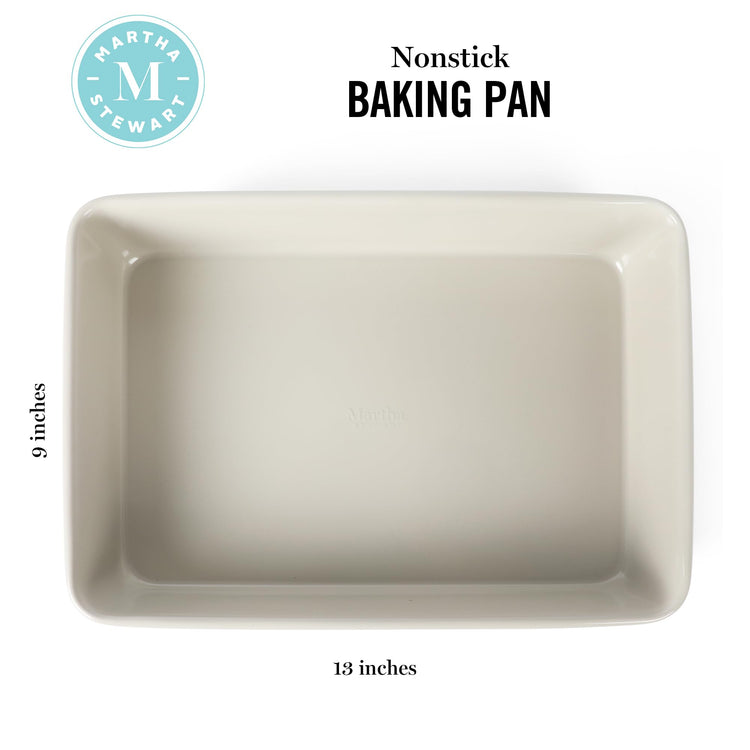 Gallen 13 x 9 Inch Rectangular Nonstick Carbon Steel Cake and Baking Pan