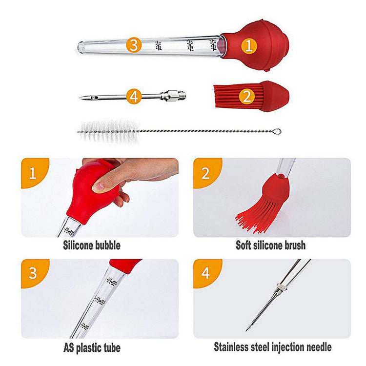 Best tableware Turkey Baster set of 4 commercial