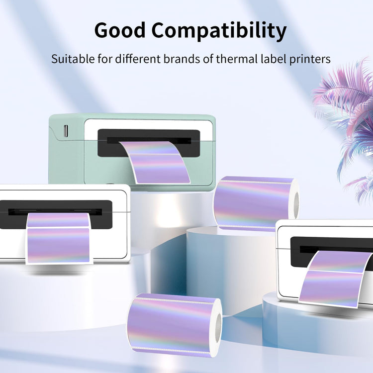 3x2 Inch Holographic Thermal Labels