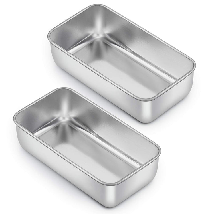 Loaf Pan for Baking Bread (2 Count)