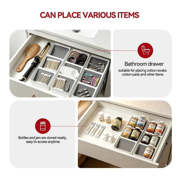 Small spice drawer organizer insert