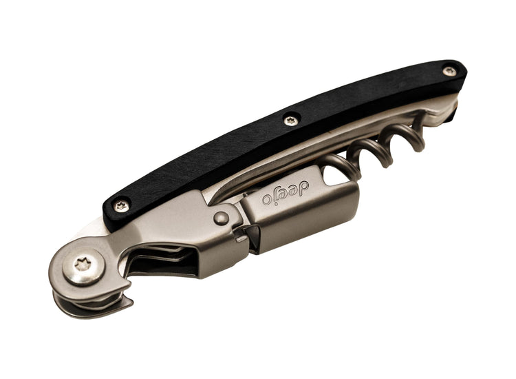 Waiters Wine Key with Corkscrew Quick Bottle Opener and Micro