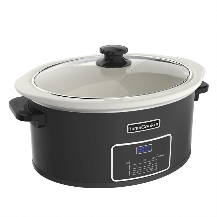 7 Quart Programmable Slow Cooker with Timer Keep Warm