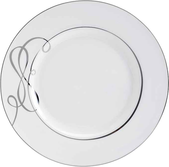 Mikasa Love Story Platinum Banded 24 Piece Dinnerware Set, Service for 8