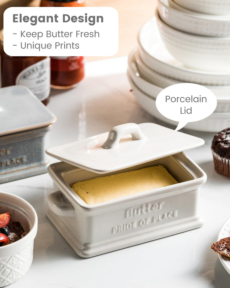 Butter Dish with Lid