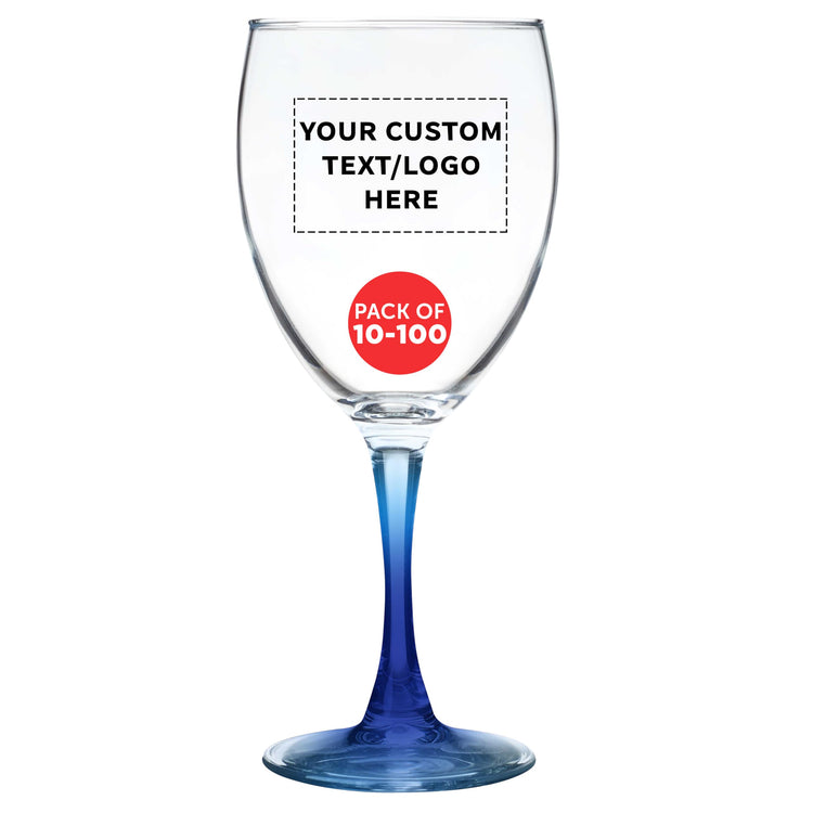 Custom Nuance Wine Glasses by ARC 10.5 oz. Set of 10 (100 Count)