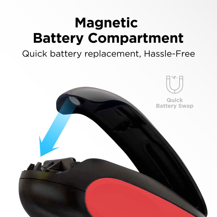 One-To-Go Electric Can Opener, Red