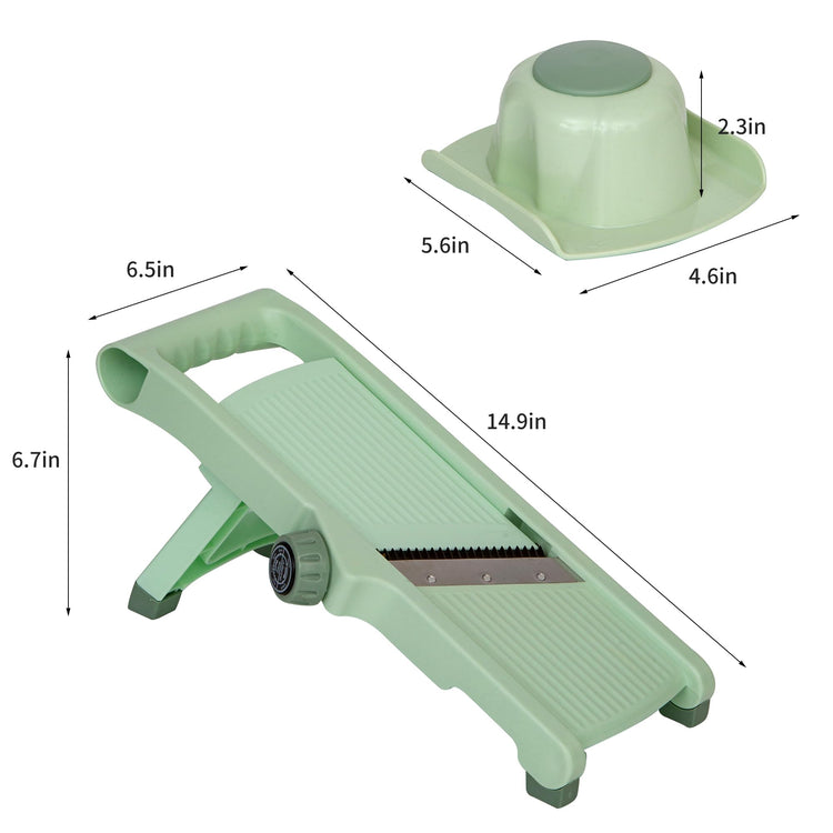 Adjustable Safe Mandoline Slicer for Kitchen