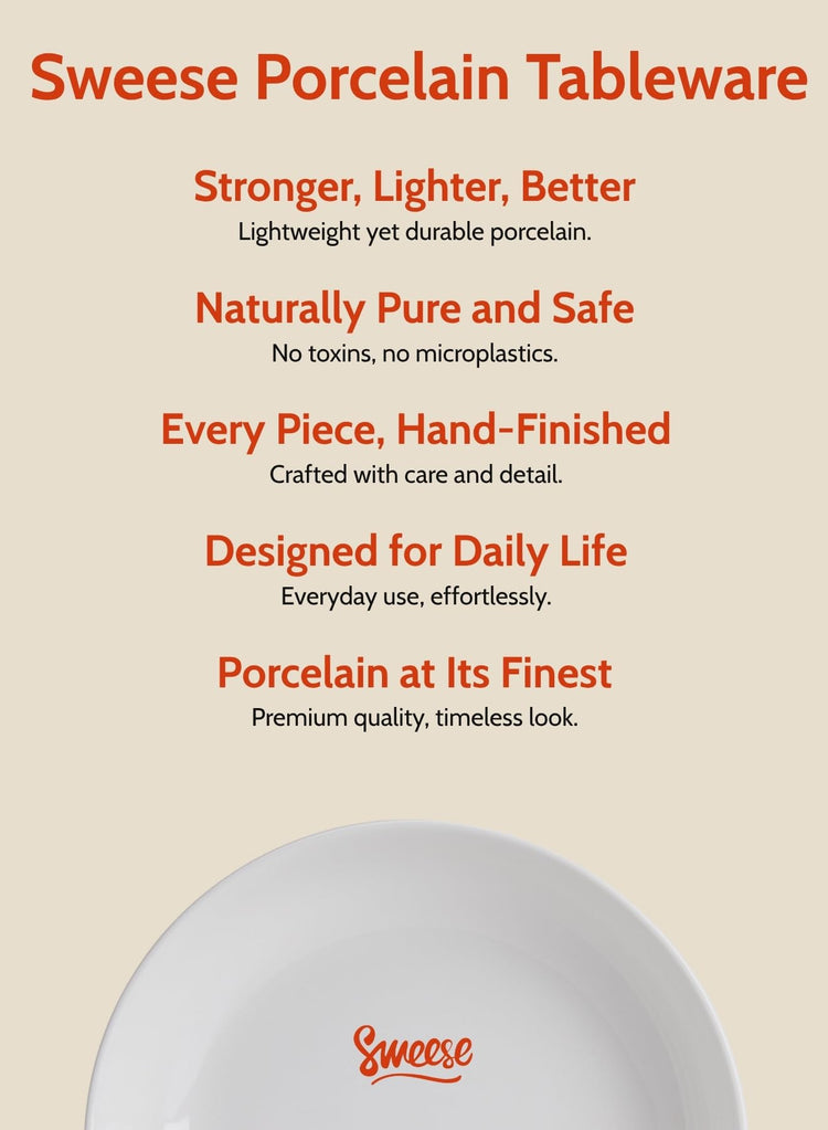22oz Porcelain Pasta Bowls Set of 6 (6 Count)