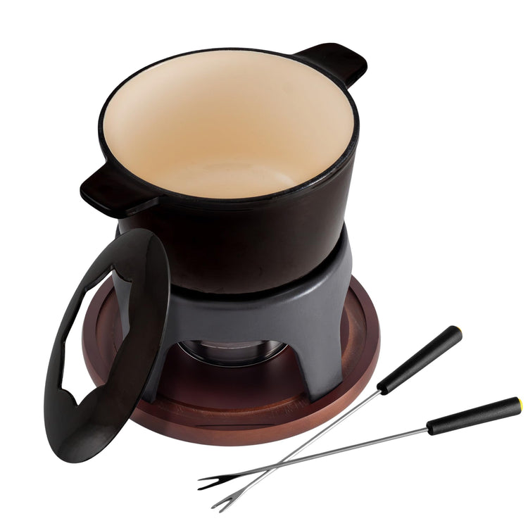 Sierra Cast Iron Fondue Set