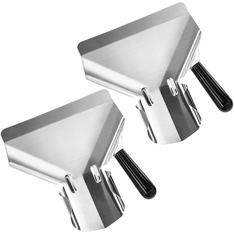 2 Pcs Stainless Steel French Fry Popcorn Scoop (2 Count)