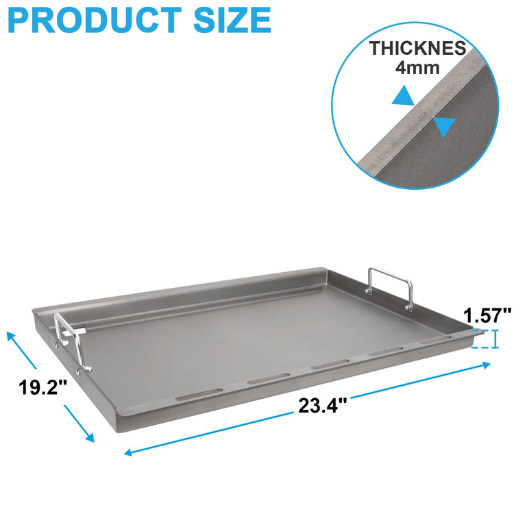 Full Size Griddle Inserts for Weber Summit 400 Gas Grills